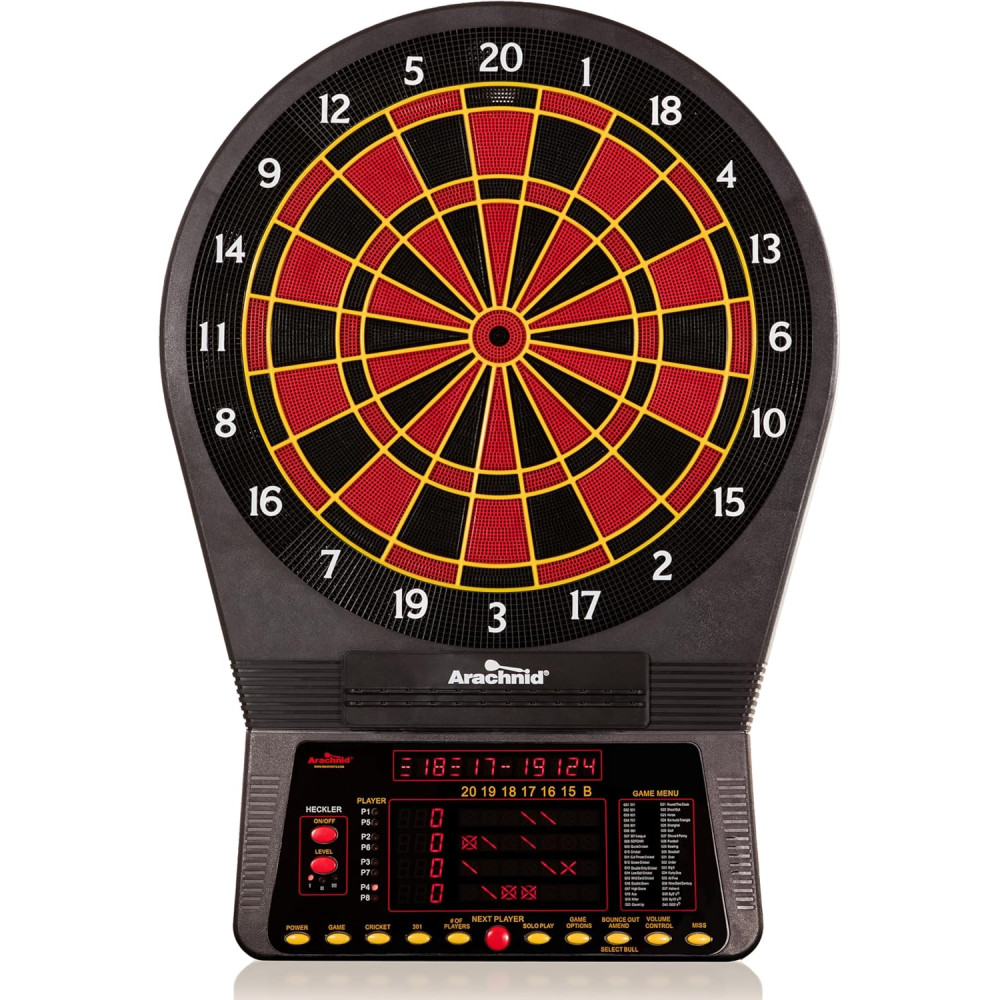 Arachnid Cricket Pro 800 Dartboard with Durable NylonTough Segments