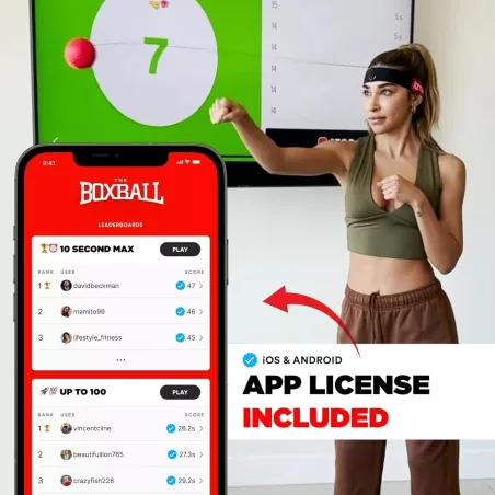 Boxbollen: Améliorez vos réflexes avec cet entraîneur de boxe connecté et ludique!