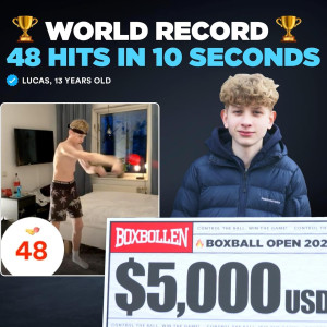 Boxbollen® Boxing Reflex Ball – Améliore Réflexes & Agilité