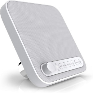 Pure Enrichment Wave Sleep Sound Machine with USB Charger & Auto-Off Timer