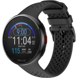 POLAR Pacer Pro GPS Fitness Tracker Smartwatch for Runners - Grey-Black
