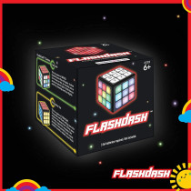 Winning Fingers Flashing Cube - 4-in-1 Memory & Brain Game for Kids 6-12