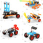 STEM Robotics Kit: 5-in-1 Science Toys for Kids 6-14 - Build Solar Car, Robot & More!