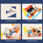 STEM Robotics Kit: 5-in-1 Science Toys for Kids 6-14 - Build Solar Car, Robot & More!