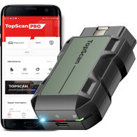 TOPDON TopScan Pro OBD2 Bluetooth Scanner for iOS & Android Cars 2024