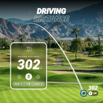 Blue Tees Golf GPS Speaker - Touch Screen, 10+ Hr, 40,000+ Courses, IPX7