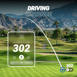 Blue Tees Golf GPS Speaker - Touch Screen, 10+ Hr, 40,000+ Courses, IPX7