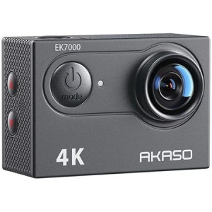 Caméra AKASO EK7000 4K Ultra HD Étanche 131FT avec WiFi