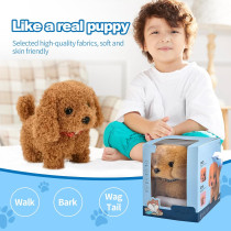 EJV 2025 AI Robot Dog for Adults – Realistic Walking, Barking Puppy