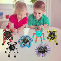 Fidget Spinners Transformables Pâques – Jouets Anti-Stress 9 pcs