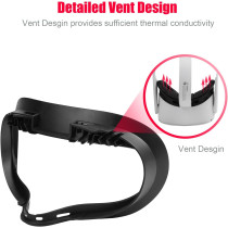 VR Facial Interface & Foam Replacement Set for Oculus Meta Quest 2