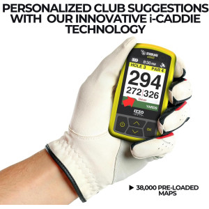 Izzo Swami 6000 Golf GPS - Water-Resistant, Color Display & Scorekeeper