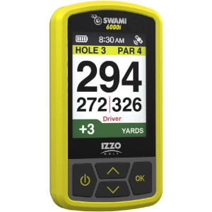 Izzo Swami 6000 Golf GPS - Water-Resistant, Color Display & Scorekeeper