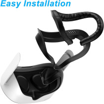 VZNEK Sweatproof PU Leather Face Pad for Oculus Quest 2 – VR Accessory