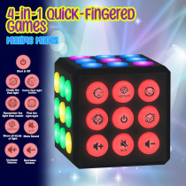 Jeu Électronique Mémoire Cube - Cadeau Fun 6-12+ Ans