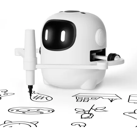 Robot de Dessin Enfant avec 150 Cartes - Jouet Éducatif Montessori