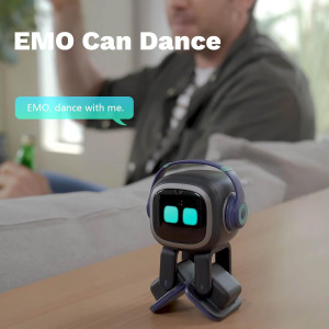 AI Desk Robot Companion with ChatGPT, Voice Commands & Dancing Pet