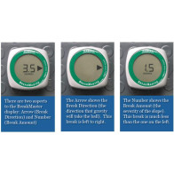 BreakMaster Digital Golf Putting Green Reader Used by Pro Golfers