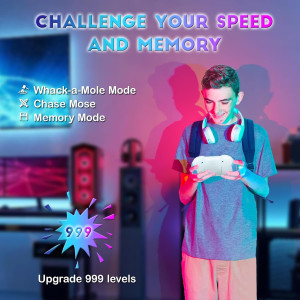 Fast Push Fidget Toy Handle – Flashing Memory Game for Kids & Adults