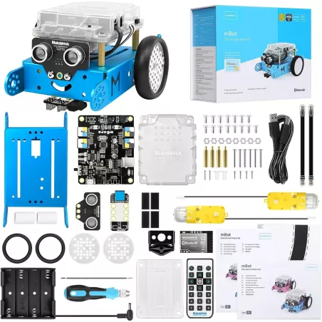mBot Robot Éducatif Makeblock: Initiez vos Enfants à la Programmation STEM (8-12 ans)!