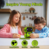 Contixo R1 Robot éducatif vert pour enfants 3-8 ans