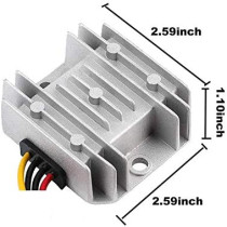 NW DC 12V to 15V 3A Voltage Converter Regulator Waterproof Boost Transformer