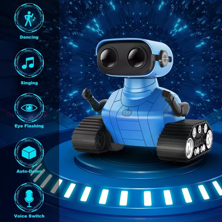 Robot Hamourd Télécommandé: Danse, Musique & Lumières LED - Le Jouet Idéal pour Enfants (5+)