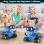 Hamourd Dancing Robot Toy - Rechargeable RC Robot with Music & LED Eyes for Kids 5+