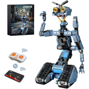 Kit Robot Johnny 5 Télécommandé 1176 pièces - Cadeau Fête Papa