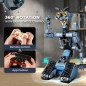 Johnny 5 Robot Building Kit: 1176 Pieces, Remote Control, Rechargeable - Adult Robotics Model