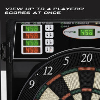 Arachnid Titanium 5400 Electronic Dartboard & Cabinet - Black