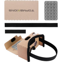Topmaxions Google Cardboard VR Headset for 3D Movies & Games (6)