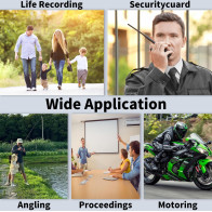 Caméra Body 128GB 4K 30FPS - Mini Cam Sport avec Clip Magnétique