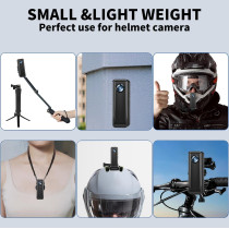 128GB 4K Body Camera 30FPS - Hands-Free Sports Cam with Magnetic Clip