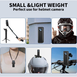 Caméra Body 128GB 4K 30FPS - Mini Cam Sport avec Clip Magnétique