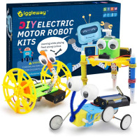Electric Motor Robotic Science Kits | DIY STEM Toys for Kids (3 Kits)