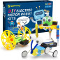 Kits Scientifiques STEM DIY: 3 Robots Éducatifs pour Enfants - Voiture Équilibre, Reptile & Dessin