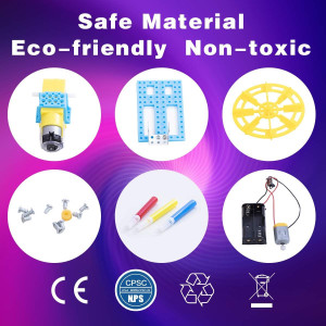 Kits Robotique STEM DIY pour Enfants - Voiture, Reptile, Doodle