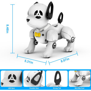 Interactive Remote Control Robot Dog Toy – Programmable RC Smart Pet for Kids