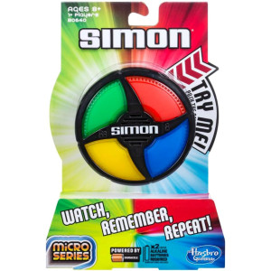Jeu Électronique Simon Micro Hasbro – Classique & Compact