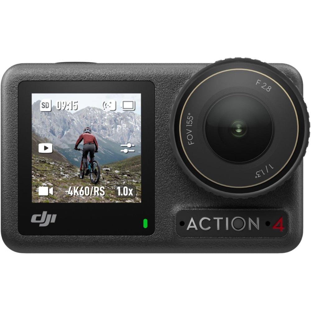 DJI Osmo Action 4 : Caméra 4K Étanche, 120fps, 160 min