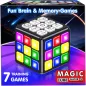 Brain Boost Cube Game: Handheld Memory & Logic Puzzle for Kids, Teens & Adults!