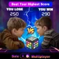 Brain Boost Cube Game: Handheld Memory & Logic Puzzle for Kids, Teens & Adults!