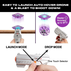 Force1 Scoot Skeet Mini Drone 3pk - Electronic Shooting Game for Kids & Adults