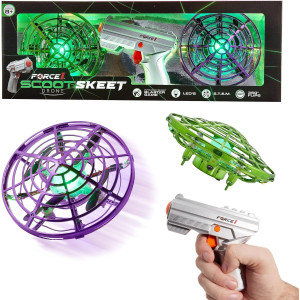 Force1 Scoot Skeet Mini Drone 3pk - Electronic Shooting Game for Kids & Adults