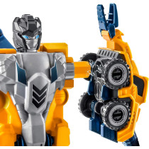 MIEBELY Robots Enfants 5-en-1 Jouets STEM Magnétiques