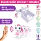 Licorne Robot Télécommandée Rose: Danse, Programmation & Gestes - Jouet Éducatif STEM