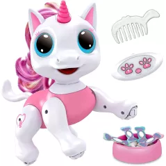Licorne Robot Télécommandée Rose: Danse, Programmation & Gestes - Jouet Éducatif STEM
