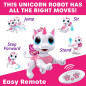 Robo Pets Pink Unicorn: Remote Control Robot Toy - Walks, Dances, STEM Fun!