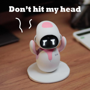 Eilik Pink Interactive Robot Pets – Cute Toys with Games & Emotions